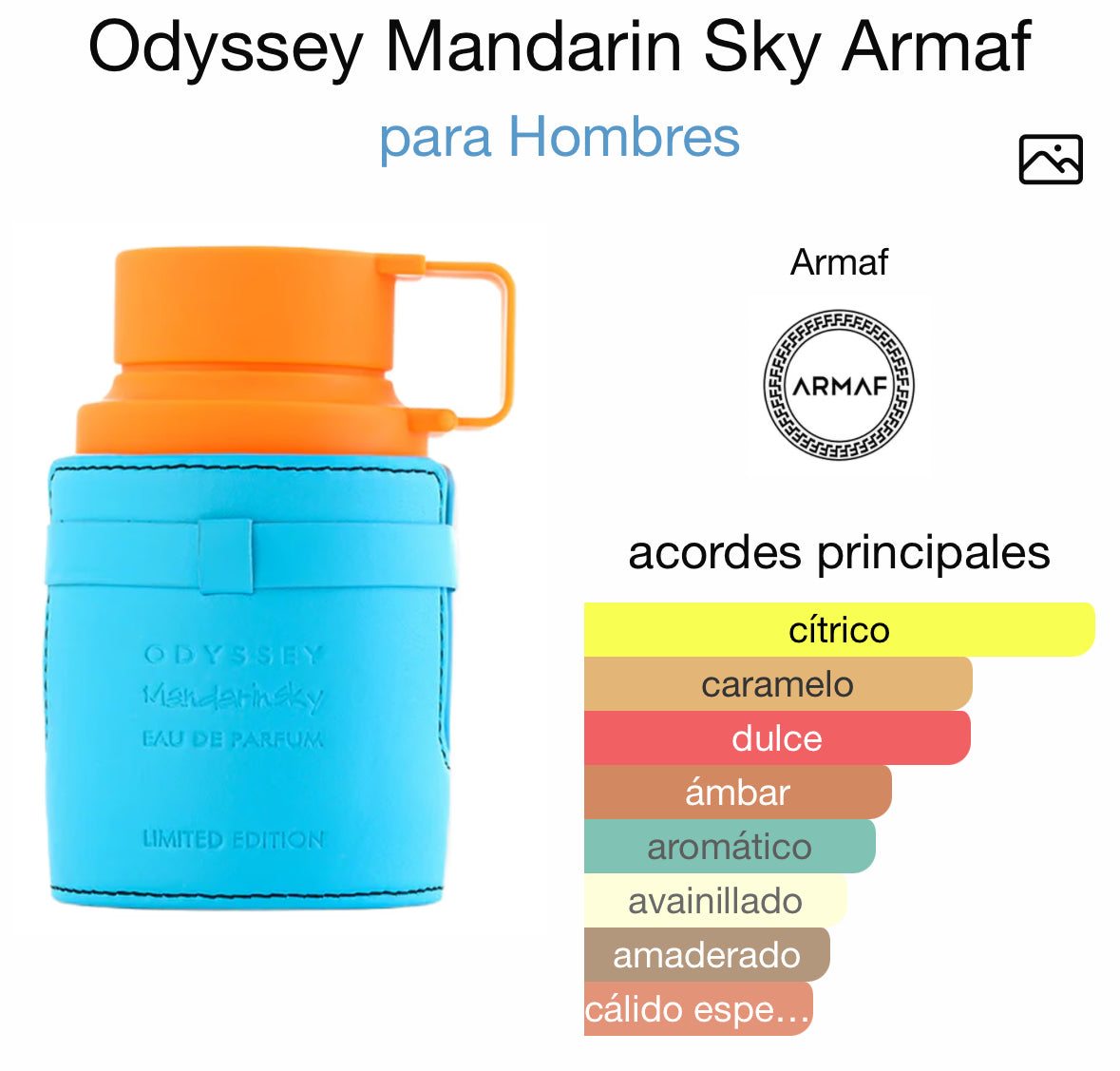 Armaf Odyssey Mandarin Sky Limited 100ml